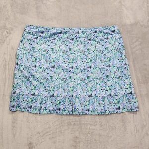 NEW EP New York Skort Womens XXL Multicolor Sponge Tile Print Golf UV50+ Lined